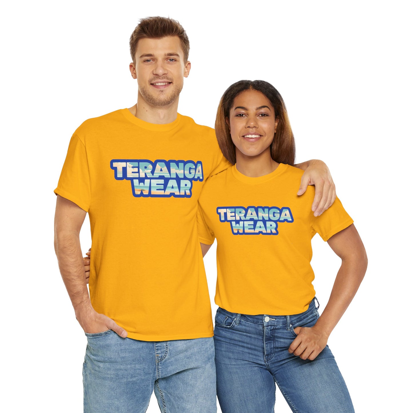 Unisex-T-Shirt aus schwerer Baumwolle