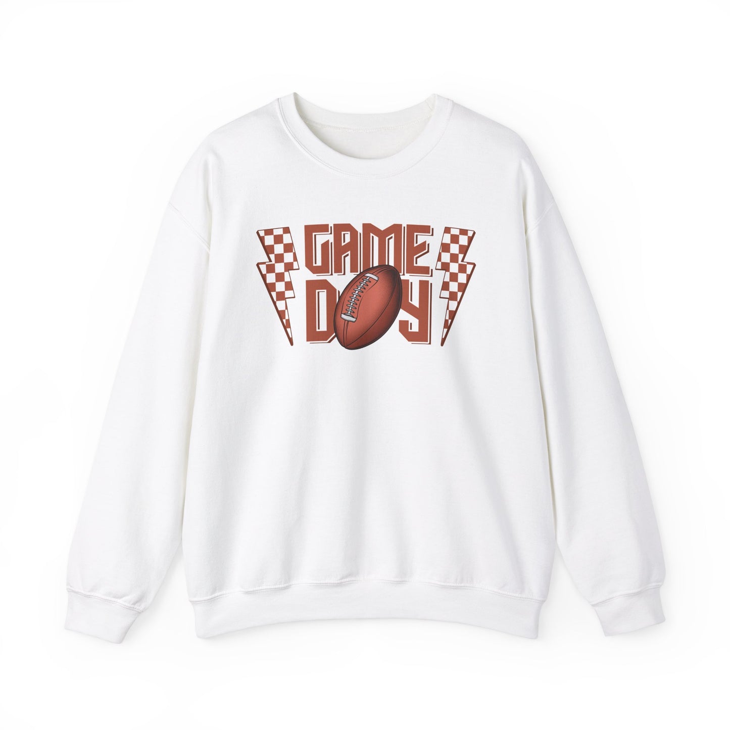 ALL WHITE GAME DAY  Crewneck Sweatshirt