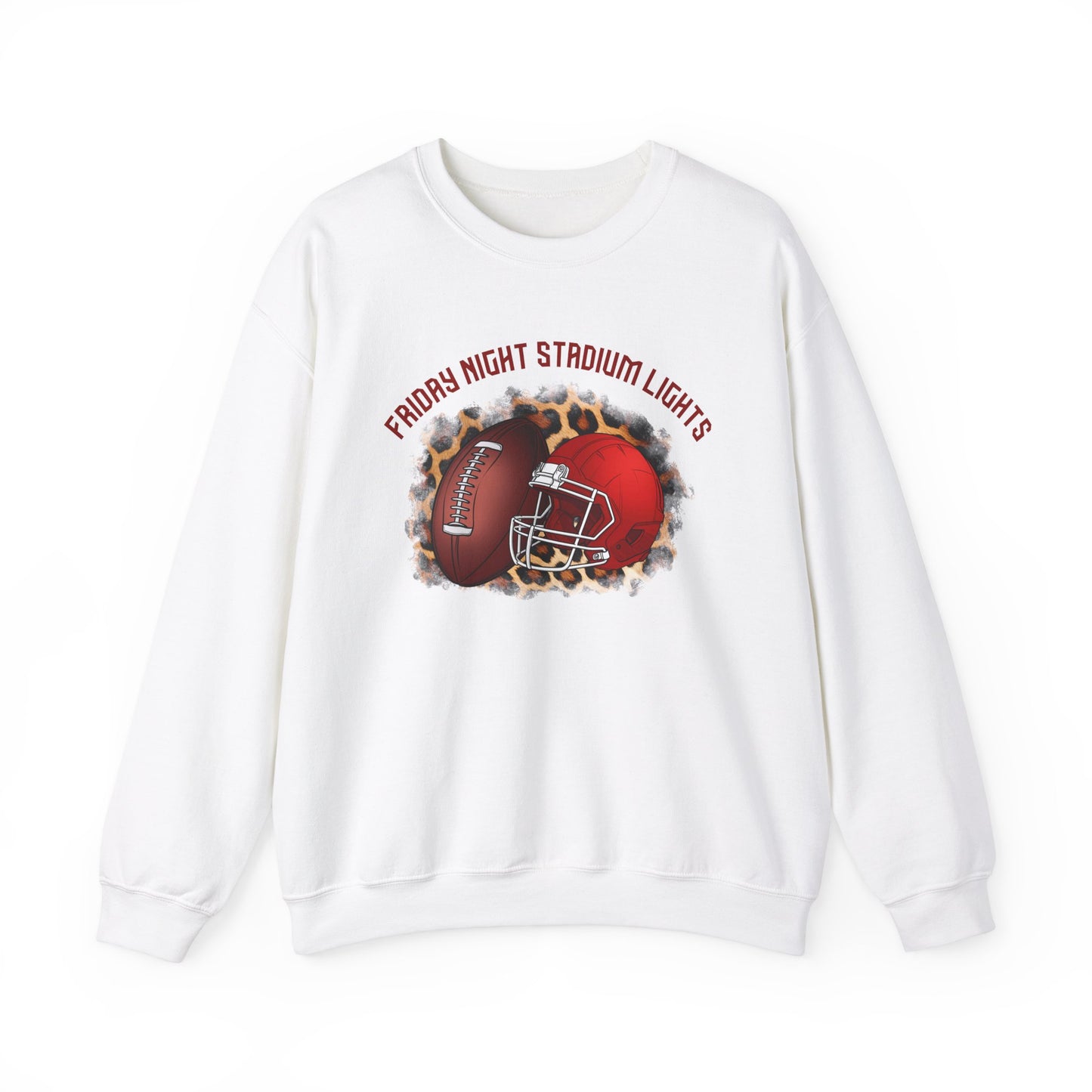 ALL WHITE GAME DAY Crewneck Sweatshirt