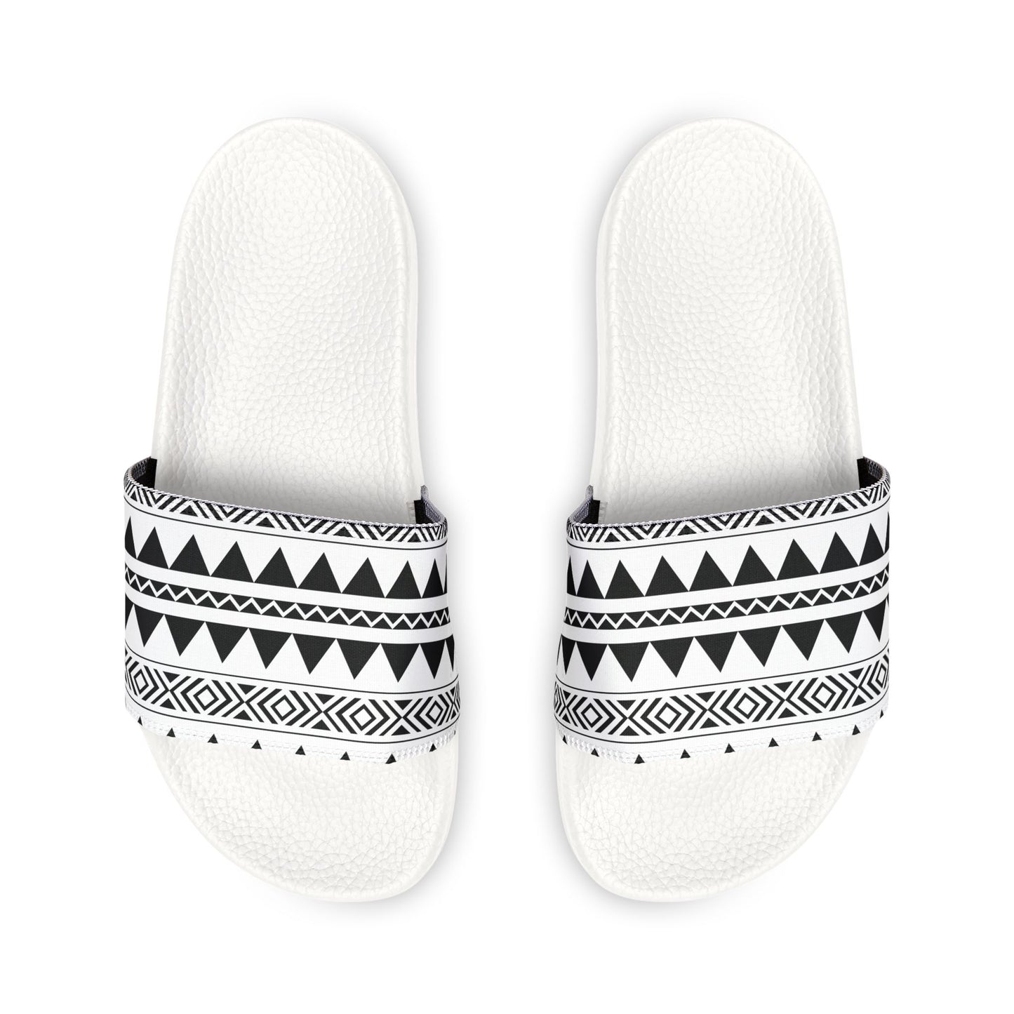 Trendige Herren-Sandalen mit abnehmbaren Riemen und Tribal-Print