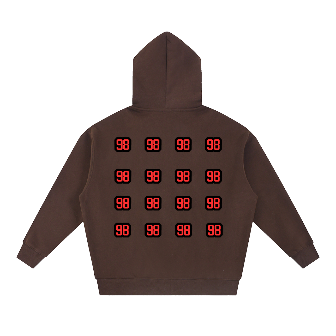Sudadera con capucha holgada de felpa extragrande Essential