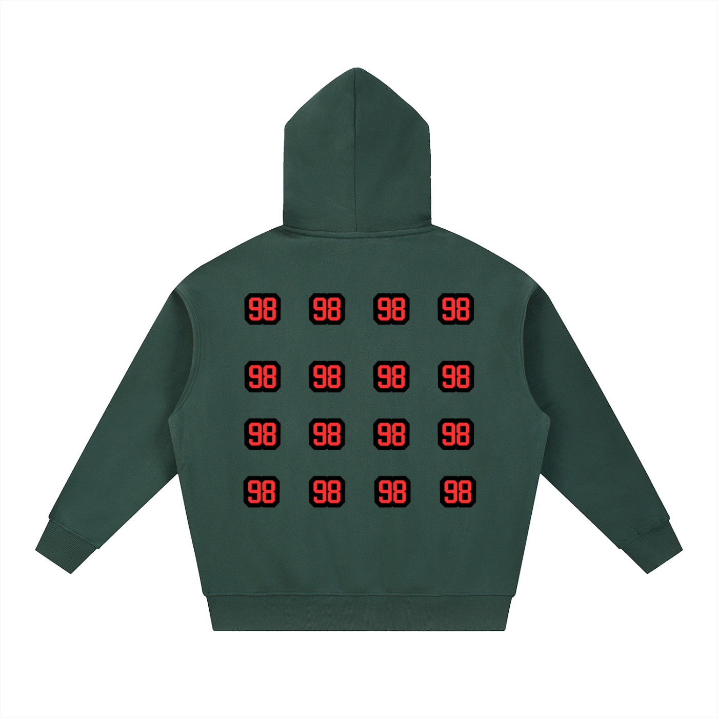 Sudadera con capucha holgada de felpa extragrande Essential