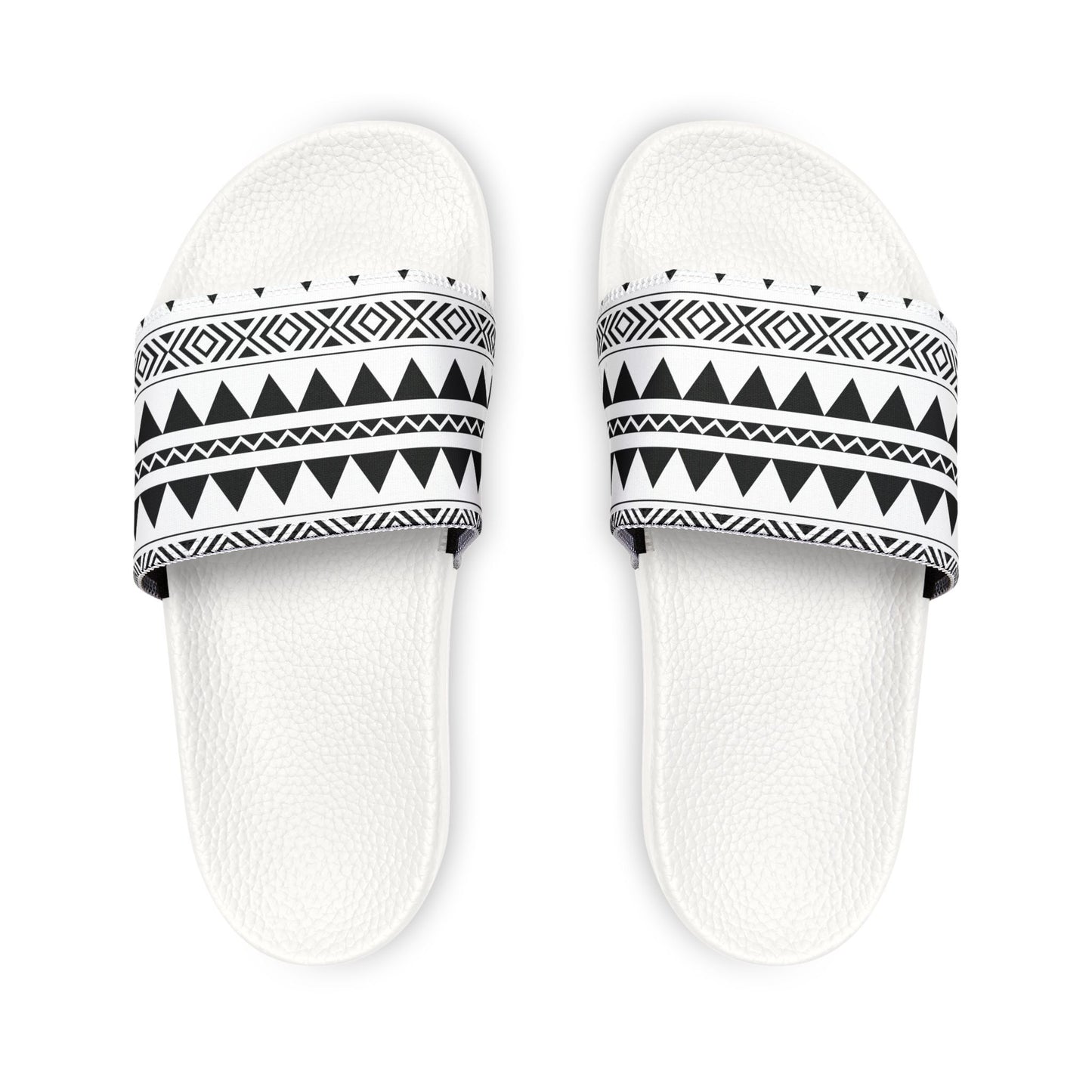 Trendige Herren-Sandalen mit abnehmbaren Riemen und Tribal-Print