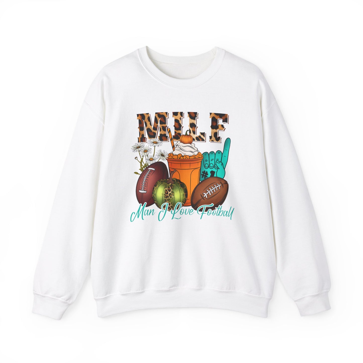 ALL WHITE GAME DAY  Crewneck Sweatshirt