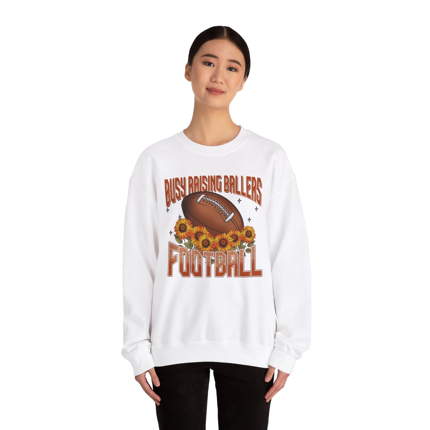 ALL WHITE GAME DAY Crewneck Sweatshirt