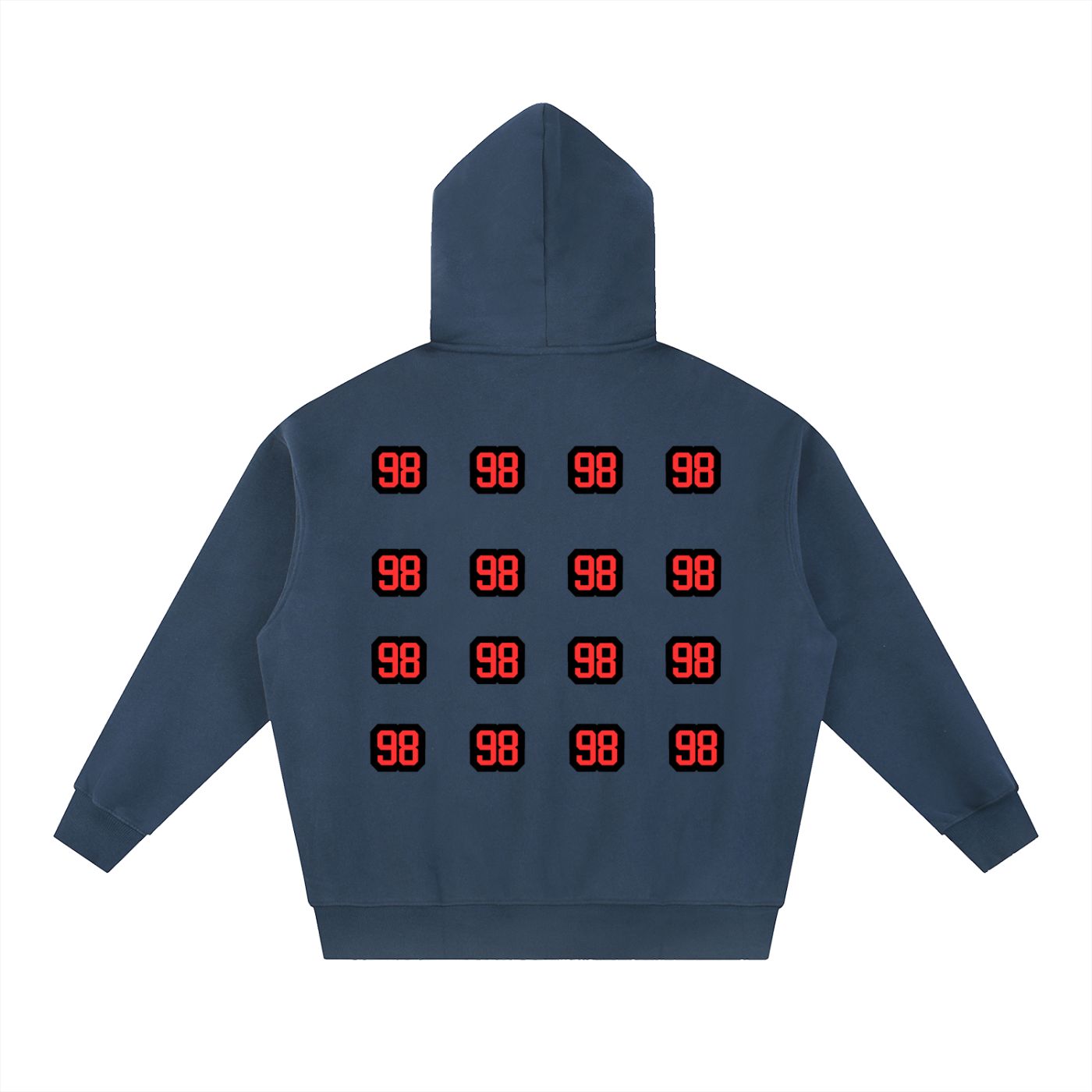 Sudadera con capucha holgada de felpa extragrande Essential