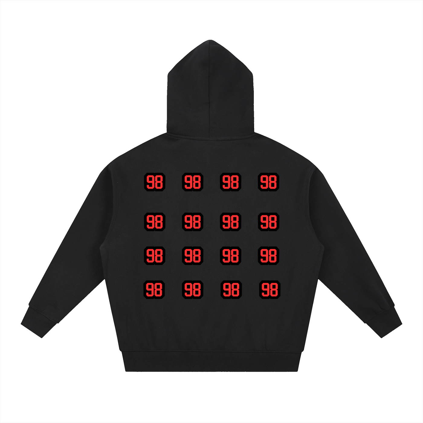 Sudadera con capucha holgada de felpa extragrande Essential