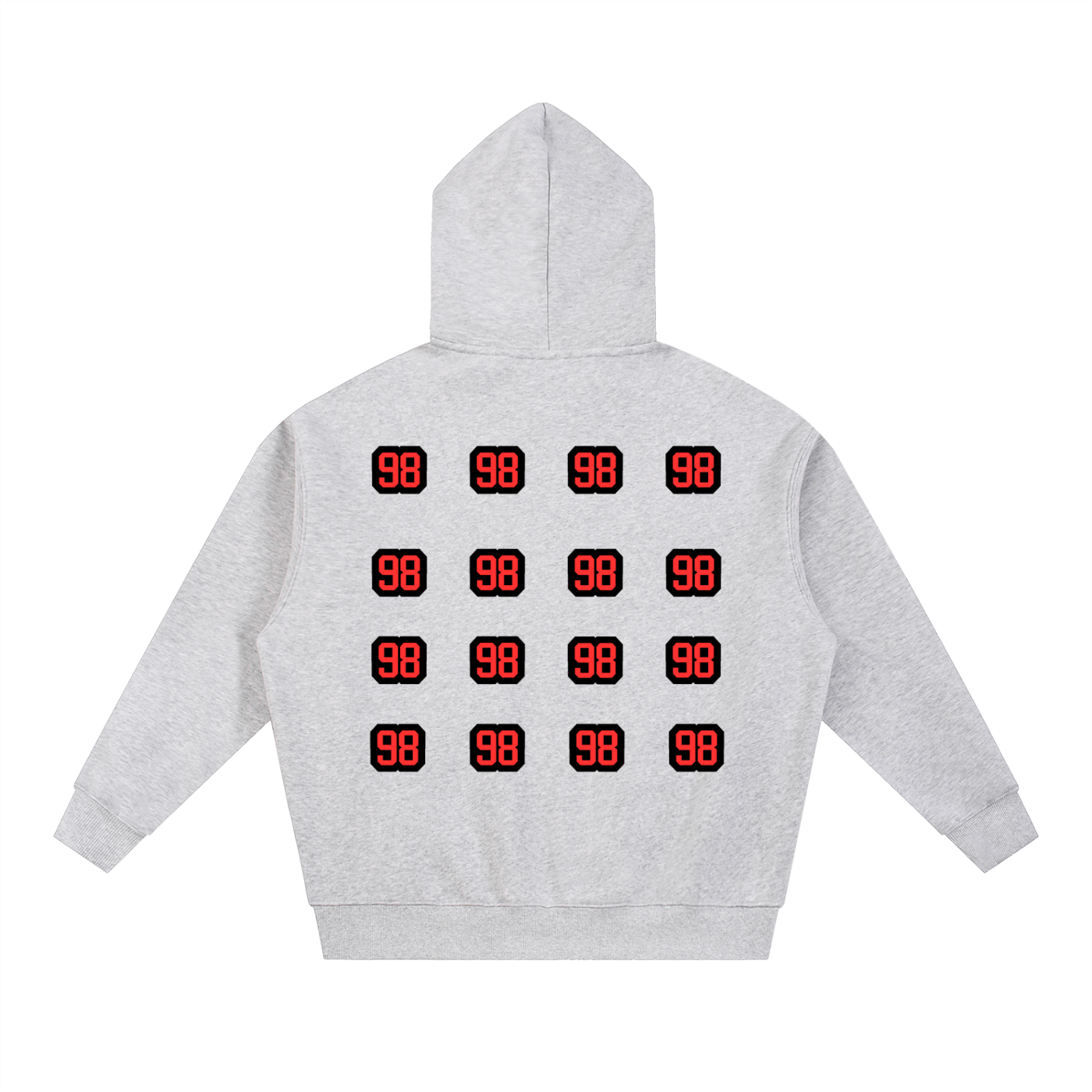 Sudadera con capucha holgada de felpa extragrande Essential