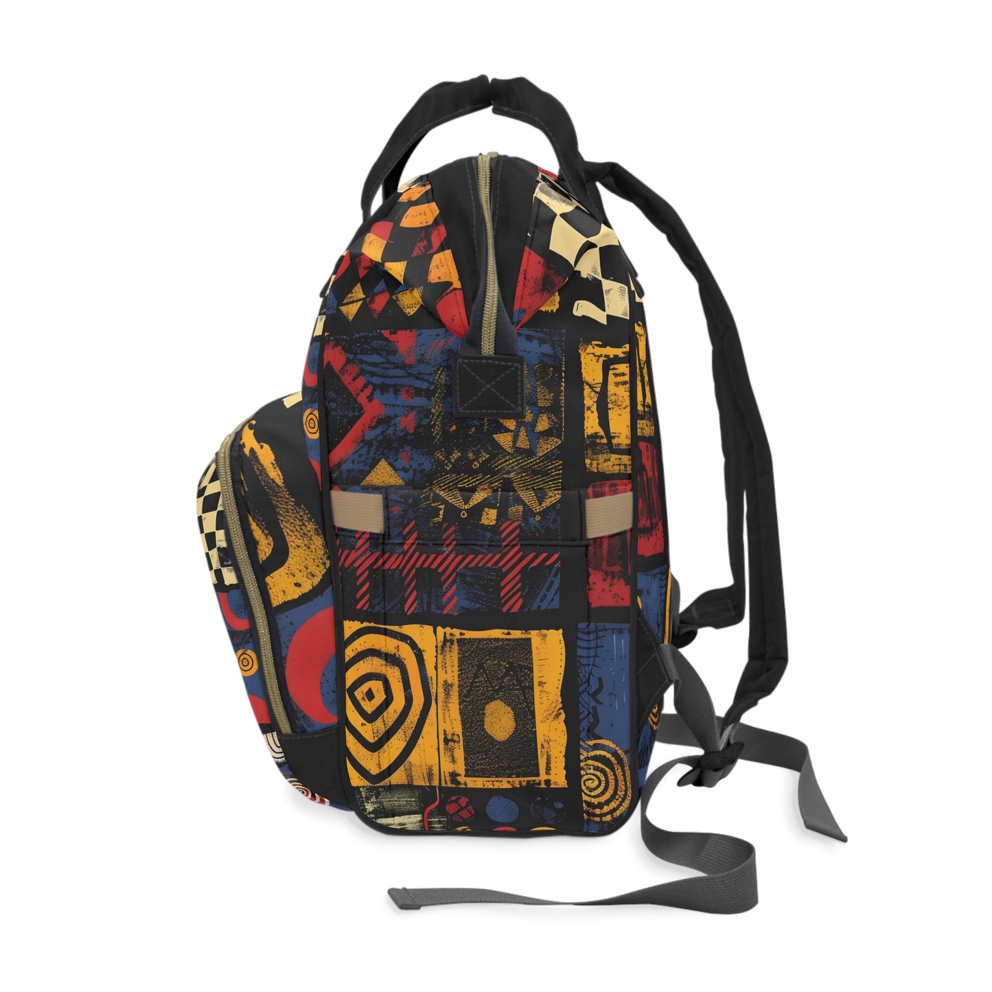 Stylish Multifunctional Diaper Backpack, Baby Bag, Travel Backpack, Mom Life Essentials, Perfect for Parents, Unisex Diaper Carrier
