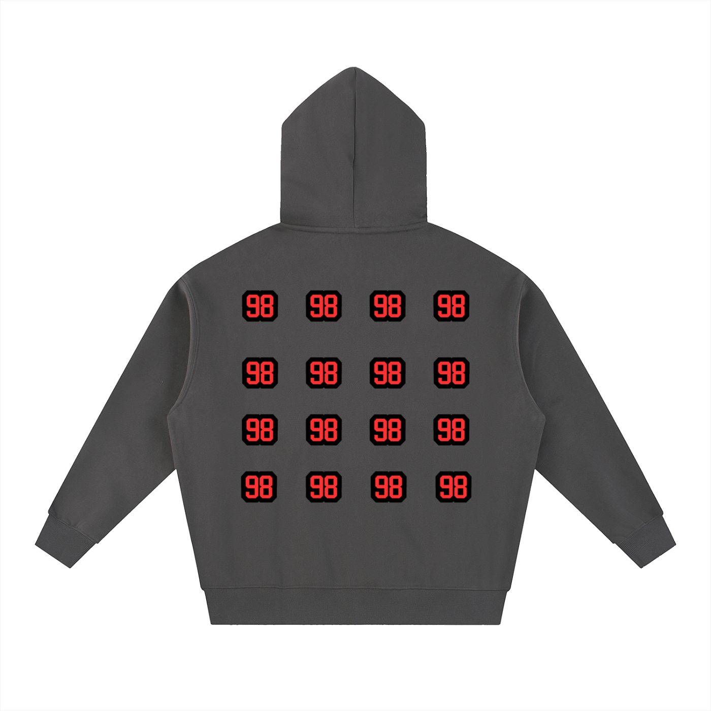 Sudadera con capucha holgada de felpa extragrande Essential